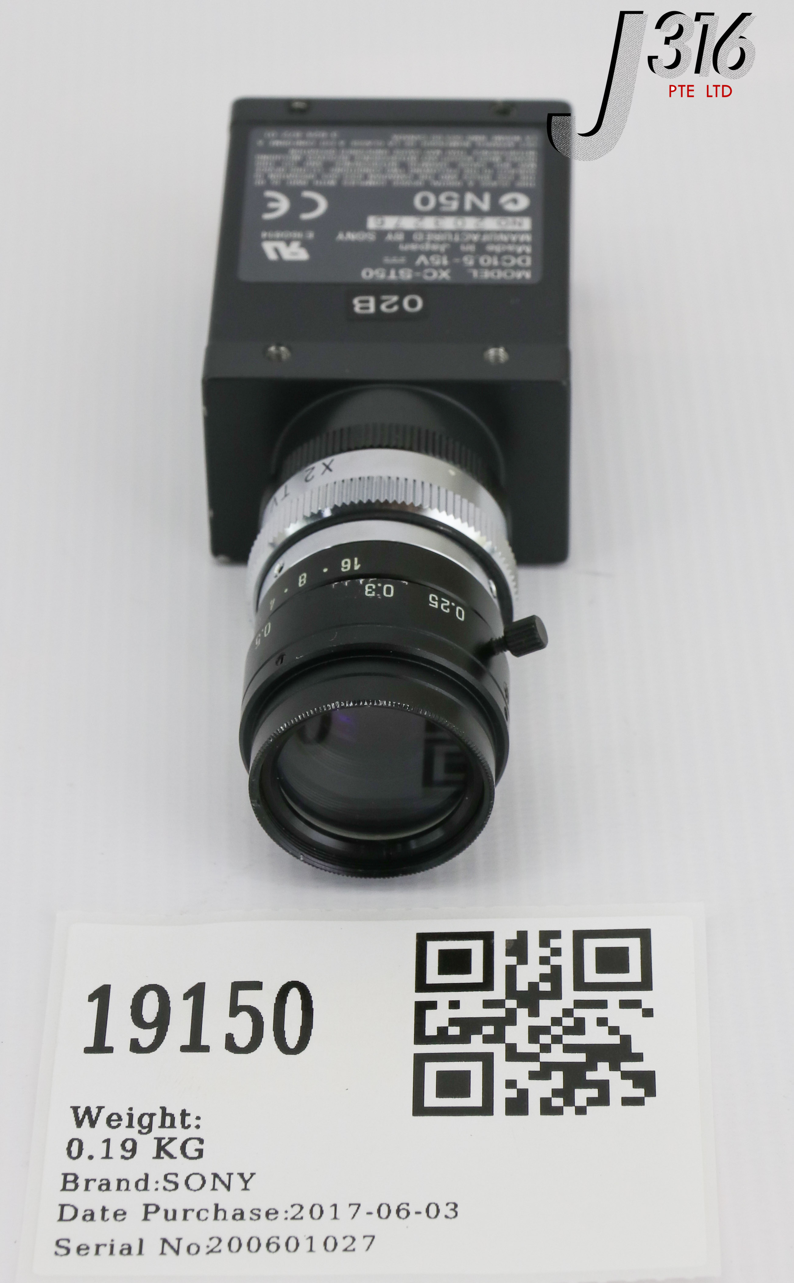 SONY ソニー XC-ST50 CCD Cマウント カメラ付き - カメラ